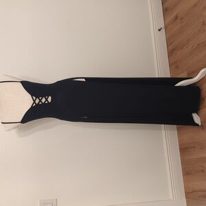 Black dress with 2 slits